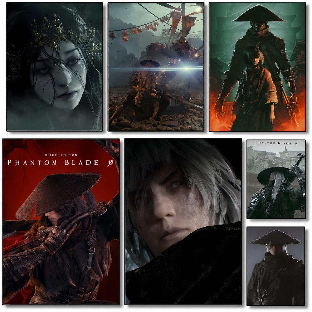 Drawknife Blade - Poster Game P-Phantom Blade Zero, Lukisan