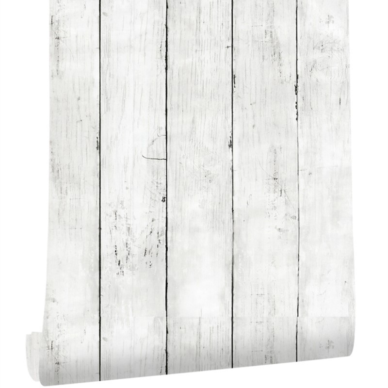 Woodworking Wallpaper - Wallpaper motif kayu vertikal imitasi warna