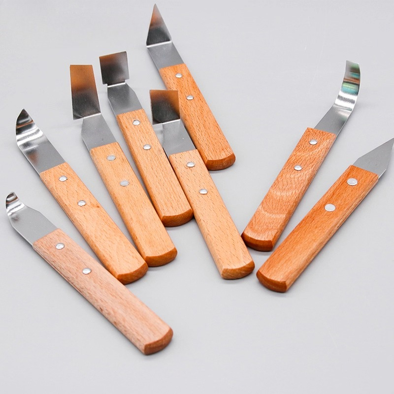 8pcs Set Pisau Pembentuk Keram - Wood Chisel Set ulasan dan harga