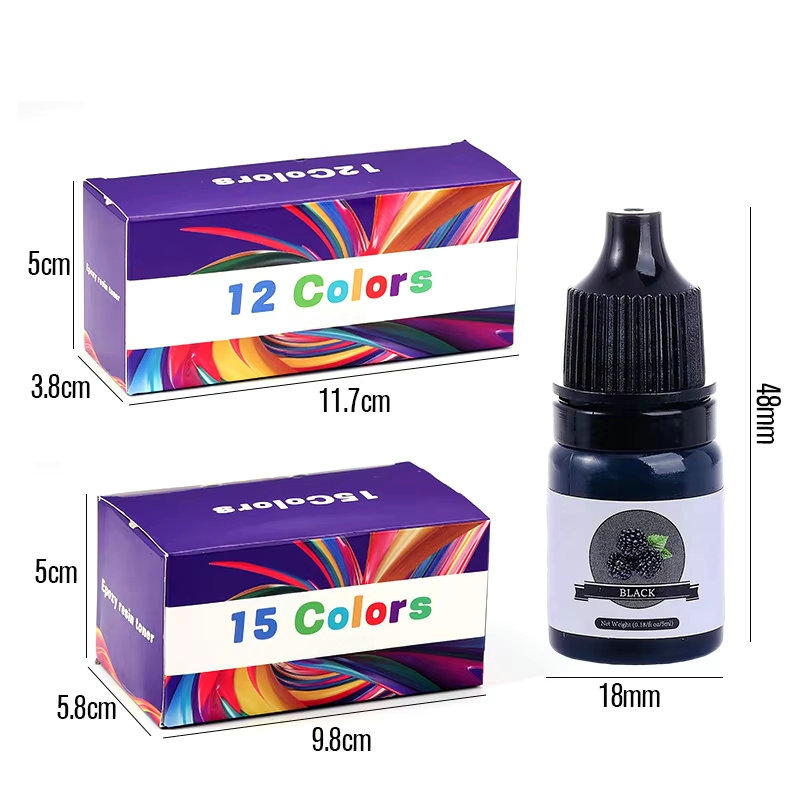 Pigmen Warna Resin Epoksi 24 W - Woodworking Resin ulasan dan harga