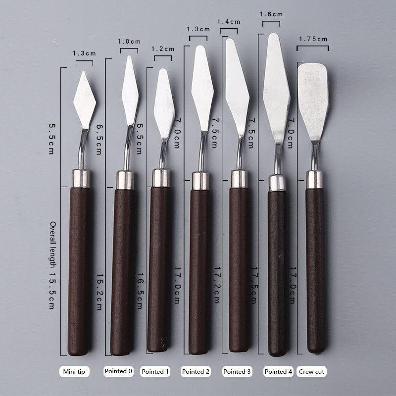 Pisau lukisan minyak baja taha - Drawknife Blade ulasan dan harga