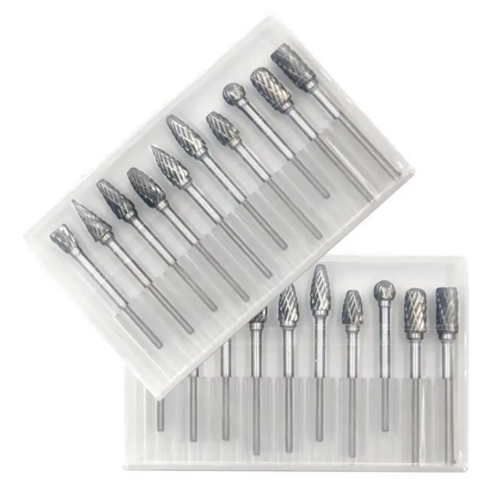 10PCS Set Mata Bor Karbida 3mm - Wood Chisel Set ulasan dan harga