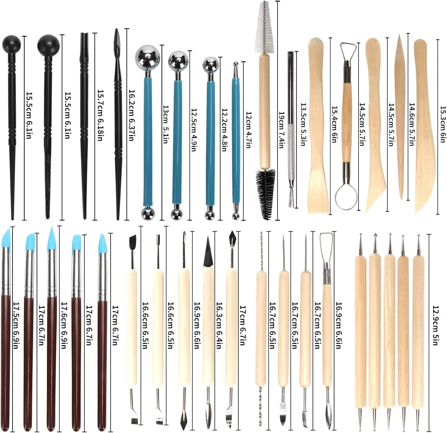 Set Alat Tembikar 8-61 Buah -  - Wood Chisel Set ulasan dan harga