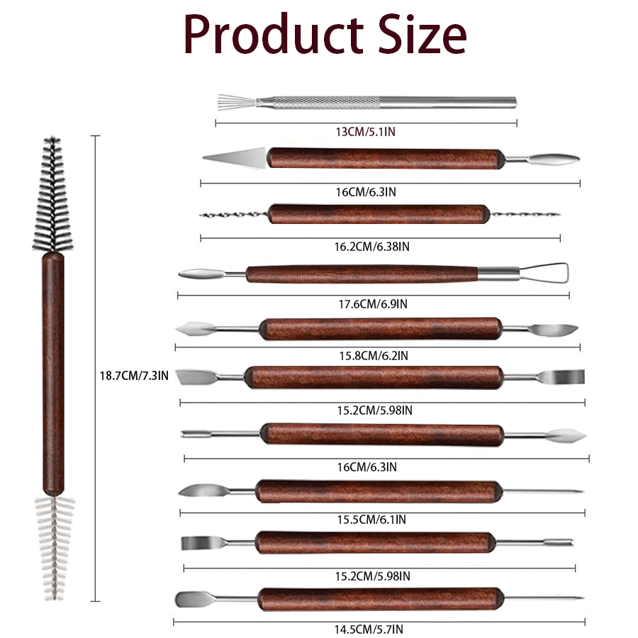 25/40 Buah Alat DIY Pemahat Te - Wood Chisel Set ulasan dan harga